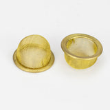Acid Secs - Preformed with rim stainless steel bowl screens
