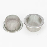 Acid Secs - Preformed with rim stainless steel bowl screens