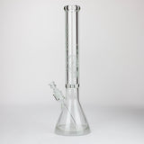 Castle Glassworks | 18" laser etched Tube Beaker Bong