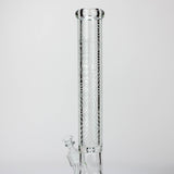 Castle Glassworks | 18" laser etched Tube Beaker Bong