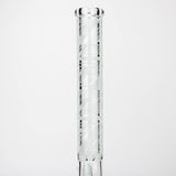 Castle Glassworks | 18" laser etched Tube Beaker Bong