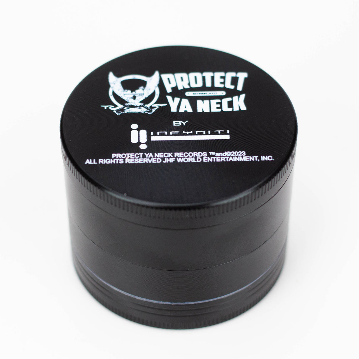 PROTECT YA NECK - 4 parts metal grinder by Infyniti