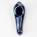 5.5" Electroplated Metallic Shoe glass pipe