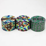WENEED® | 75mm Leaf Life Grinder 4pts - 6 packs