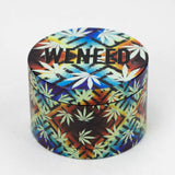 WENEED® | 75mm Leaf Life Grinder 4pts - 6 packs