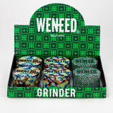 WENEED® | 75mm Leaf Life Grinder 4pts - 6 packs