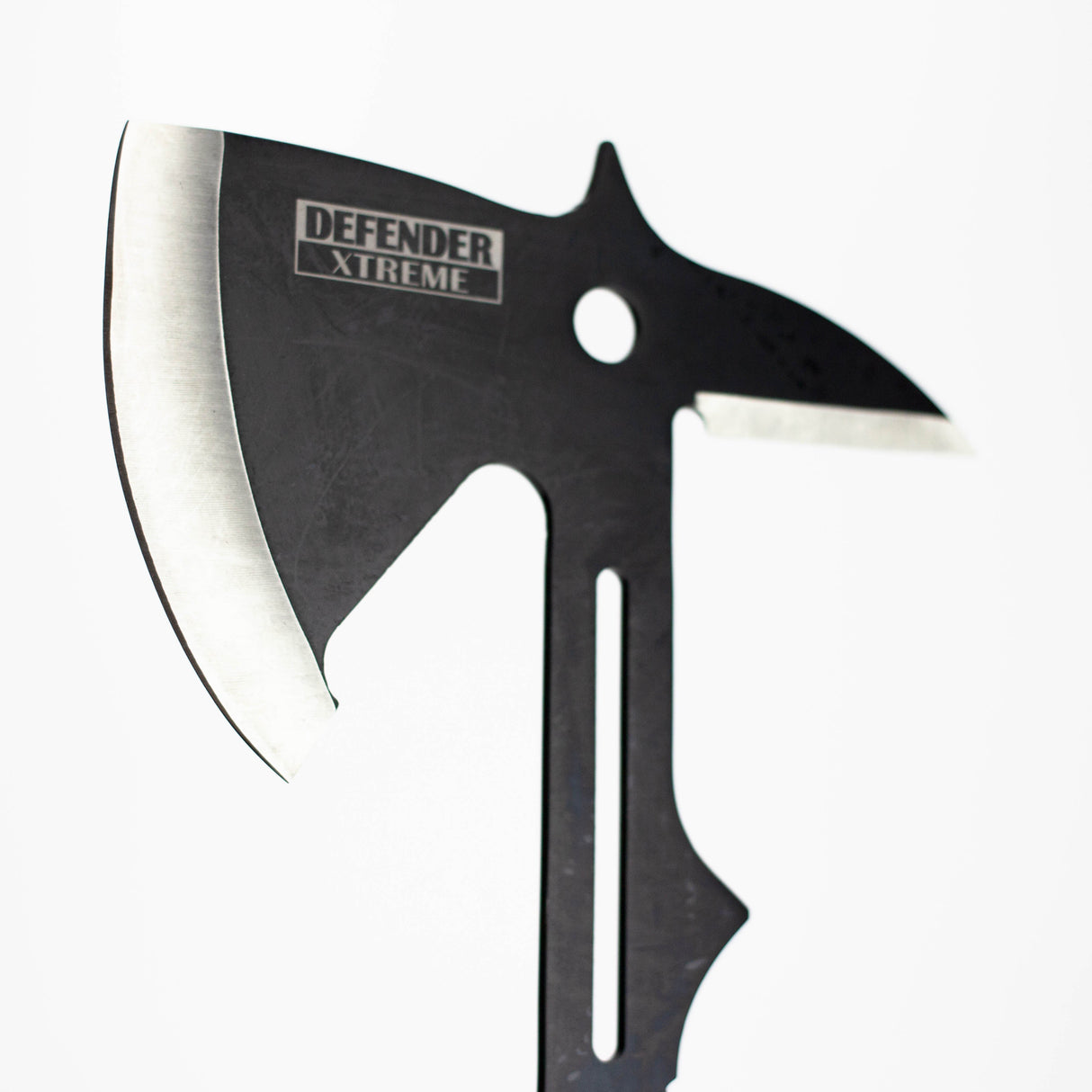 Defender-Xtream | 15" Full Tang Hunting Axe Stainless Steel Blade Nylon Handle with Sheath [6784]
