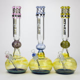 NG | 17 inch Dotted and Fumed Round Base Beaker [S396]