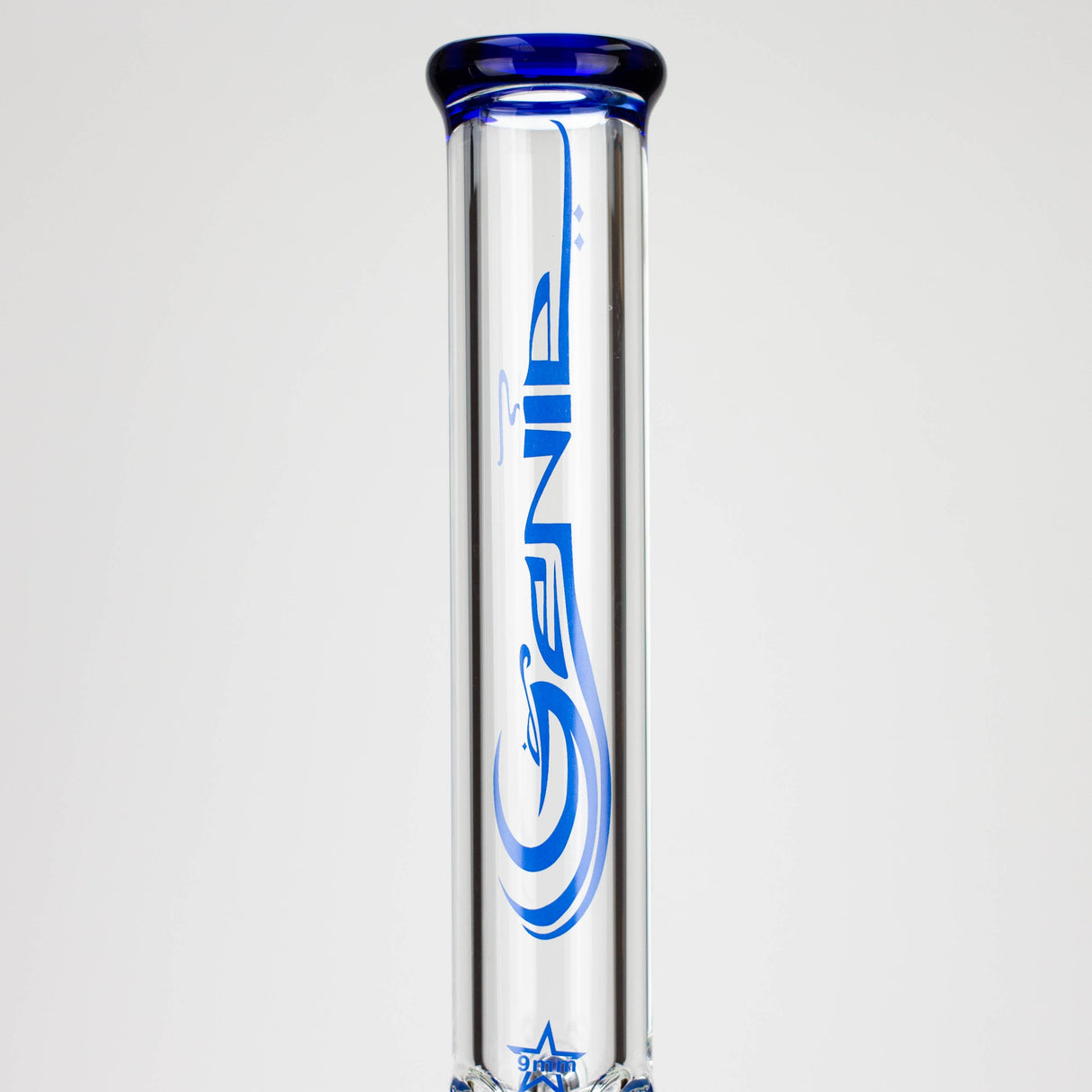 GENIE | 24" Dual 6 arms 9mm glass water beaker bong [GB1906]