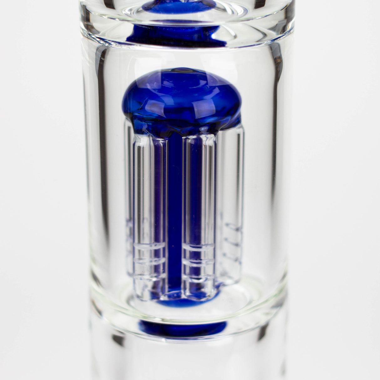 GENIE | 24" Dual 6 arms 9mm glass water beaker bong [GB1906]