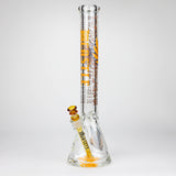 Castle Glassworks | 18" Anubis Beaker Bong