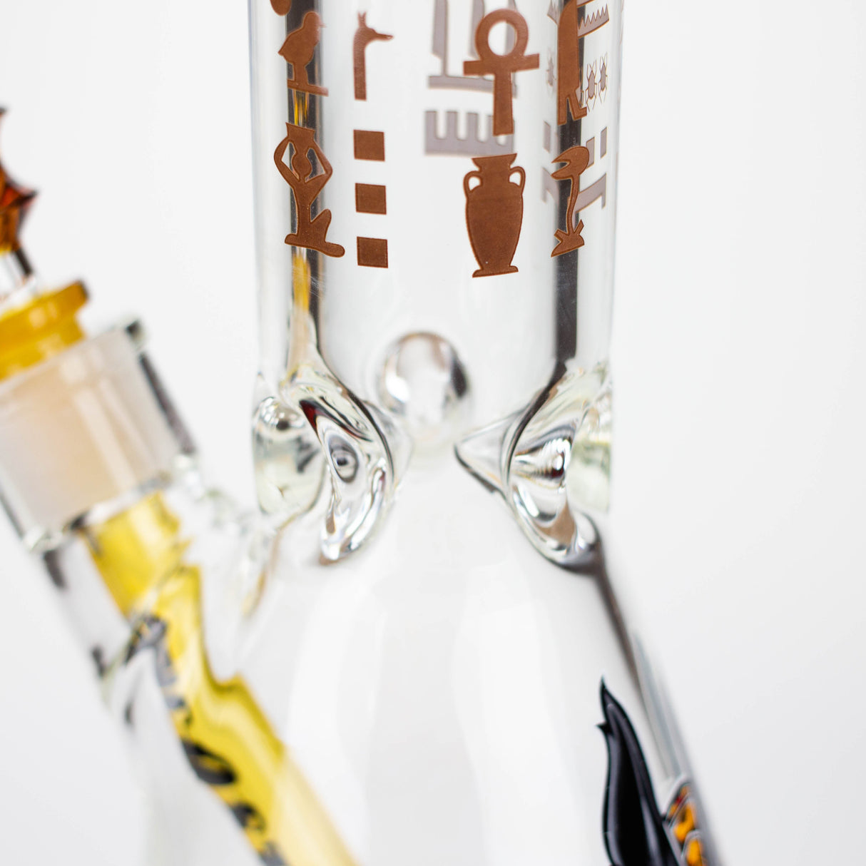 Castle Glassworks | 18" Anubis Beaker Bong