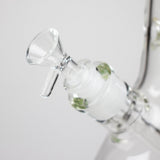 diamond | 14" Crypto Beaker Glass water Bong