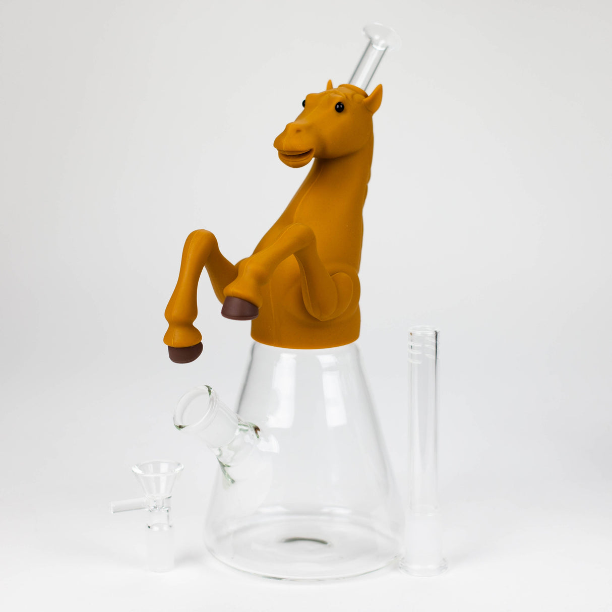 10.5" Wild Horse Silicone Bong with 14mm Bowl