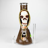 10" Resin 3D artwork Skull glass beaker [DY404]
