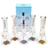 Karma | 9" Skinny Beaker Glass Bong