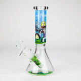 7.5" 4mm R&M Design Beaker Bong [PIP876]