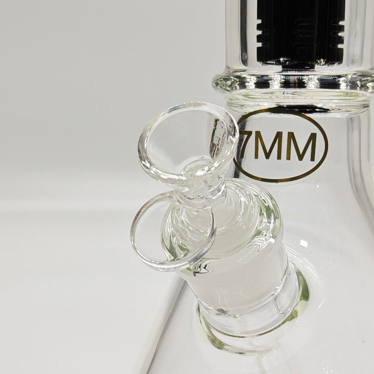 Fortune | 14" 7mm Tree Percolator Beaker Glass Bong [P145007]