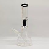 Fortune | 14" 7mm Tree Percolator Beaker Glass Bong [P145007]