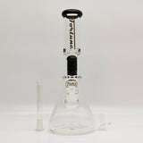 Fortune | 14" 7mm Tree Percolator Beaker Glass Bong [P145007]