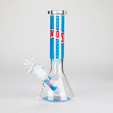 7.5" 4mm BW Design Beaker Bong [PIP874]
