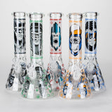10" Gorilla Designs Glow In The Dark beaker bong In the Box [PIP302]