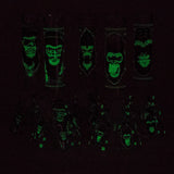 10" Gorilla Designs Glow In The Dark beaker bong In the Box [PIP302]