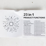 Xtreme | Pocket Star 23 in 1 Snowflake Multi-Tools [XTR-HKN044]