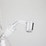 Karma | 7" Sandblasted Beaker Glass Dab Rig