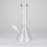 Karma | 9" Beaker Sandblasted Glass Bong