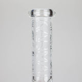 Karma | 9" Beaker Sandblasted Glass Bong