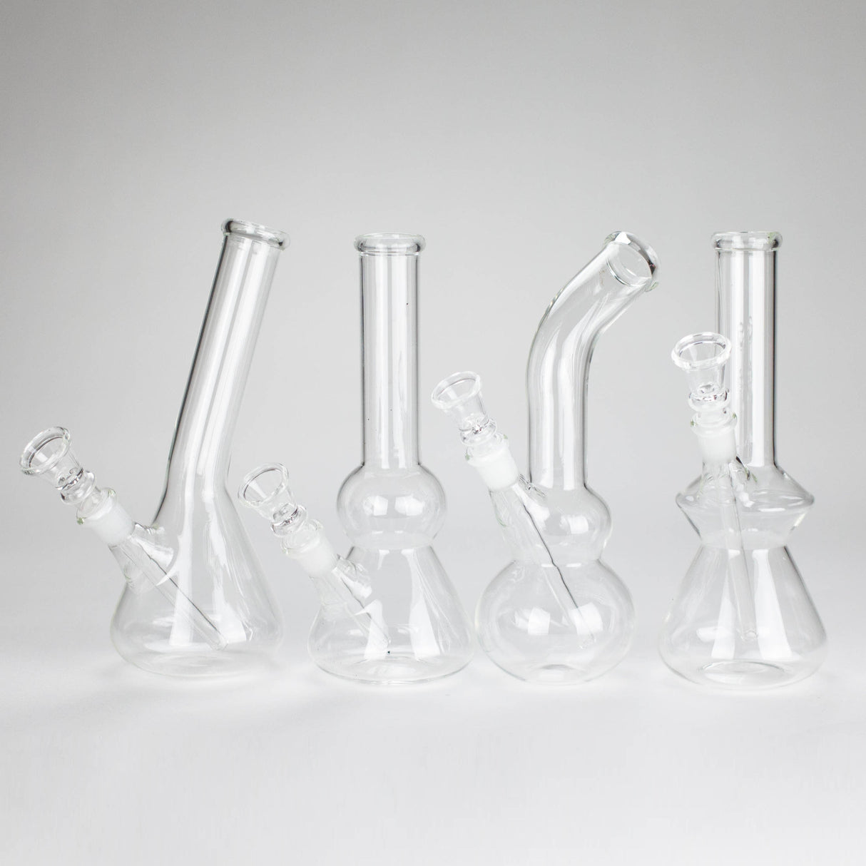 7" Clear Water pipe-Design Assorted
