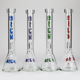 Silk Glass | 17" 10mm Thick Beaker Glass Bong with Accessories – Premium Gift Set
