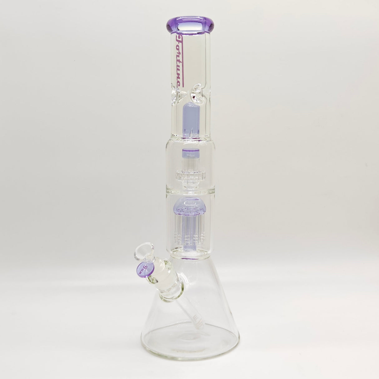Fortune | 16" 7mm Double-Disk Percolator Beaker [1650PC-PK]