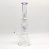 Fortune | 16" 7mm Double-Disk Percolator Beaker [1650PC-PK]