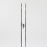 Skull Bent Glass Oil Pipe – 6.5" Curved Clear Burner Pipe