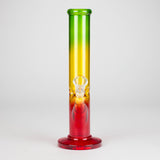 10" Rasta Straight Tube Water Pipe with Ice Catcher