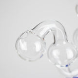 6" Stand Oil Burner Pipe – 2-Pack | Durable Glass, Assorted Colors