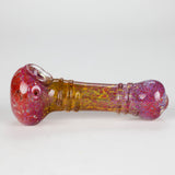 6" Heavy Fancy Glass Handpipe – 2-Piece Set | Durable Design
