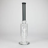 13" Sawar T Glass Water Pipe – Precision Filtration with Sleek Design