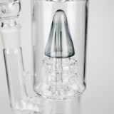13" Sawar T Glass Water Pipe – Precision Filtration with Sleek Design