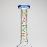 Haze 7″ Aliens Trip Glass Bubbler – Light Blue (Mini-C)