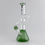 Wicked | Zig-Zag 12" 4mm 4 Colours Assorted Glass Beaker Bong