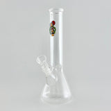 10" Cartoon Glass Beaker Bong