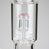 16" 7mm Colored Beaker Bong – Premium Thick Glass with Grid Perc