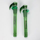 Medusa | Colored Downstem Style "01" – Includes Glass Bowl & Keck Clip