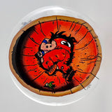 12" Anime-Themed Beaker Bongs – 4mm Thick Glass