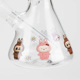 10" Popular Character Design Glass Beaker Bong