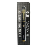 Karma | Pen Discreet With Writing Attachment 510 Battery  (Black)