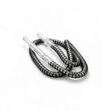 10" Monochrome Glass Hookah Set